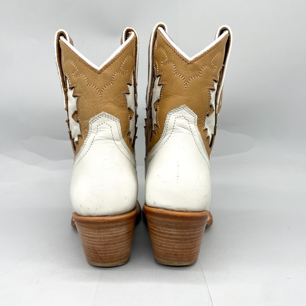 Idyllwind Miranda Lambert Womens 7.5 Thunderbird White Tan Western Cowgirl Boots - Picture 8 of 15